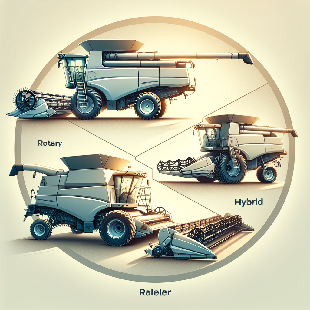 Unterschiede zwischen Rotor-, Schüttler- und Hybrid-Mähdreschern