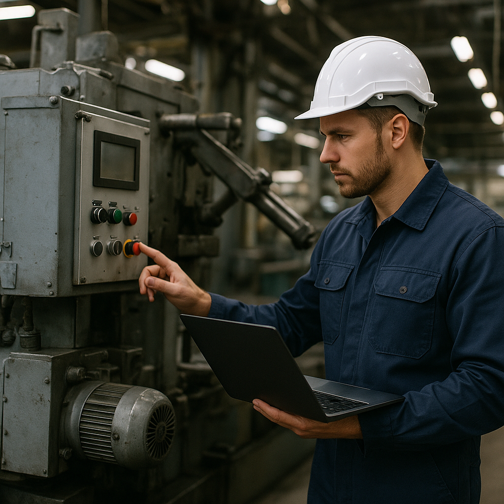 Wie Maschinen Stillstandzeiten minimieren